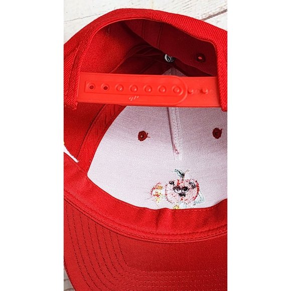 The Classics Yupoong Acrylic/Wool Red The Big Apple Embroidered Hat - Picture 13 of 16